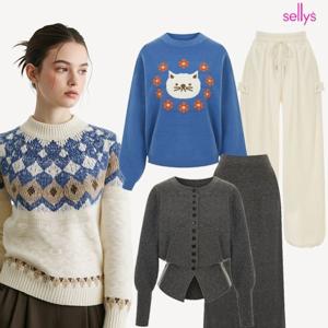 [샐리] FW 겨울&가을 따뜻한코디! 기모셔츠/울니트/패딩티셔츠 외 120종