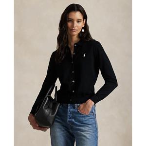 폴로 랄프 로렌 여성 폴로 칼라 버튼 카디건(WMPOSWENDW20437001)