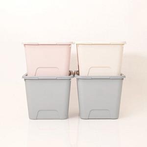 [가쯔]마카롱 리빙박스 72L 4개