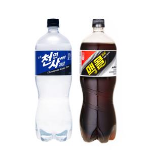 [대용량반짝특가] 맥콜 제로 1.5L / 천연사이다 제로 1.5L 각 12펫