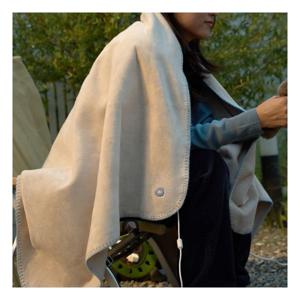 [플러스마이너스제로] 단독 카본 나노 히터 블랭킷(싱글라지) + [방송에서만] 전용 파우치 (전기 담요) (베이