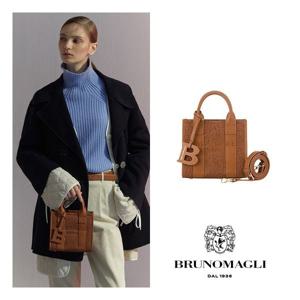 [브루노말리] [런칭가 109,000원]  클로이 스몰 토트백 카멜