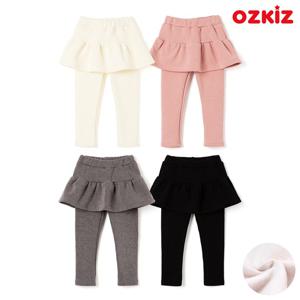 뜻뜻 기모 유아용 여아 치마 레깅스