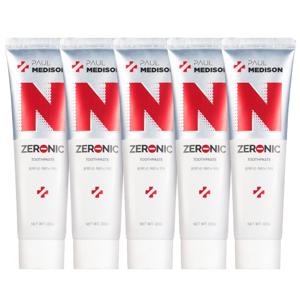 폴메디슨 제로닉 구취케어 금연 치약, 120g, 5개
