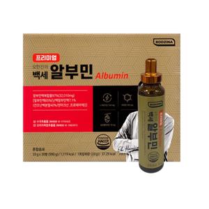 오한진의 프리미엄 백세알부민 마시는 알부민 영양제 1박스