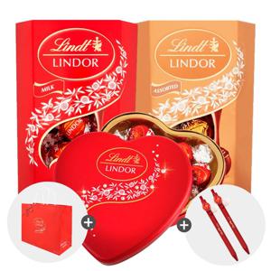 [APP전용] 린트 린도볼 초콜릿 모음전+쇼핑백 [밀크/어쏘티드/선물용/하트틴]