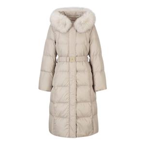 퍼 후드 덕다운 롱 코트 BJHJY2699