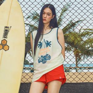 유니 트로피컬 슬리브리스 래쉬가드 라임 (B5SUWRG233LIM)