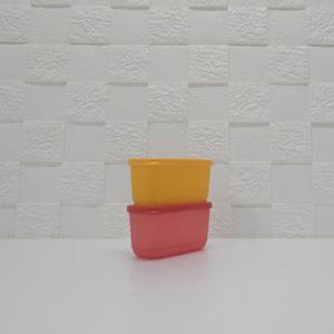 타파웨어 싱싱블록 미니 직사각 250ml 2P 세트 다용도통 양념통 밀폐용기