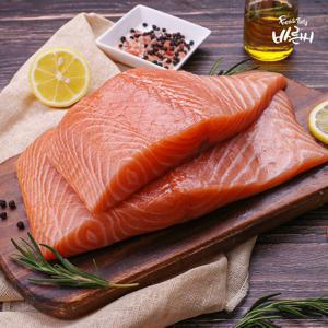 한 번도 얼리지 않은 생연어 500g 1kg 연어필렛 (전체부위)HACCP 당일생산