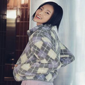 매장정품 topten 여성) 플러피플리스 하이넥 집업MSE4TC2912