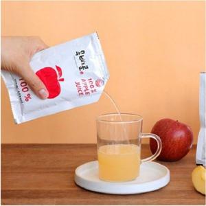 옥삐골 국내산 의성 사과가 통째로 들어간 국내산100% 사과즙