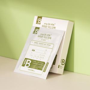 데이셀 닥터비타 마스크팩 B 25g 10매 (1박스) 붉은피부,트러블,수분공급