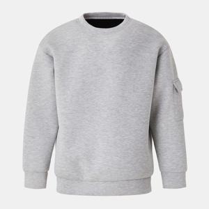 IKALOOK 네오프렌 카고 포켓 맨투맨 BTEE106