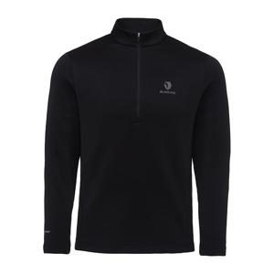 [블랙야크] 국내 최저가 남성 폴라텍 파워드라이 기모 집업 긴팔티1 BLACK / 1BYZTWU005BK