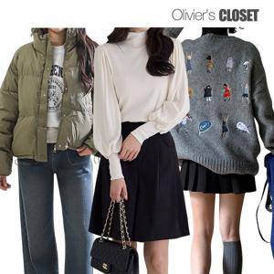 [올리비에스클로젯]겨울 트렌드만 모아~ 아우터/기모이너템