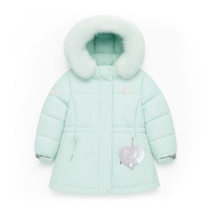 뉴발란스 키즈 솔리드 미디 다운 아동 패딩 점퍼 민트 NK9PE4803G-84