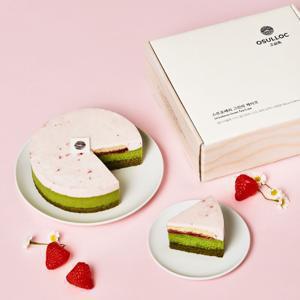 [APP전용] 오설록 스트로베리 그린티 케이크