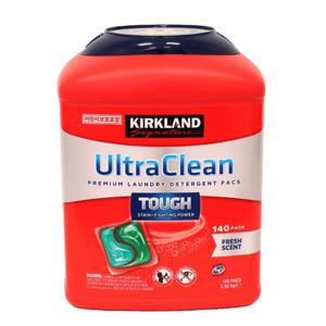 커클랜드 시그니춰 울트라 클린팩 캡슐 세제 140팩 세탁세제 코스트코