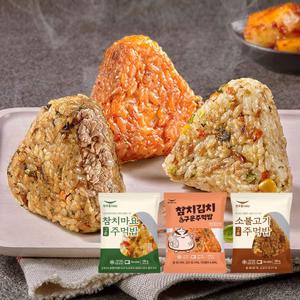 [APP전용] 한우물 베스트 주먹밥 5+5+5 외 볶음밥 모음전