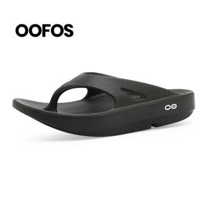 우포스 오리지널 리커버리 쪼리 플립플랍 블랙 OORIGINAL-BLACK