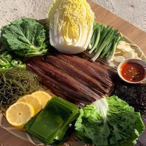 명품A급 포항 햇과메기 구룡포 발과메기 단품or야채세트 선택