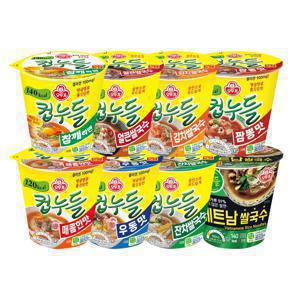 [오뚜기] 컵누들 8종 12개+12개(총 24개) 골라담기