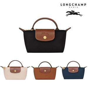 롱샴 르 플리아쥬 오리지널 미니백 미니 토트백 ( 스트랩+이너백 포함)