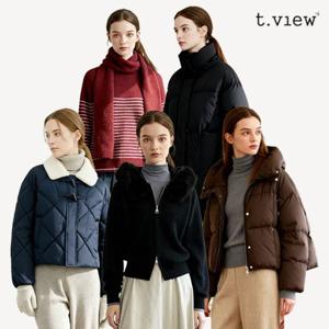 [티뷰]겨울 쭉 입는 데일리코디 기모팬츠/스커트/퍼점퍼/패딩 외 120종
