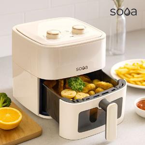 [APP전용][Sooa] 수아 5L 대용량 에어프라이어 SN-M120F