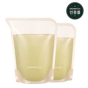 [아로마티카]아로마티카 로즈마리 스칼프 스케일링 샴푸 500ml (리필) 2개