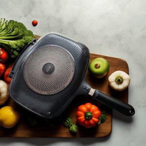 해피콜양면팬 해피콜양면팬인덕션 생선팬 생선구이팬 싱크로 상하분리 티