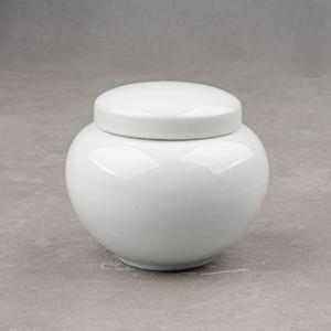 백자 꿀단지 1.2kg 소금 항아리 경옥고용기