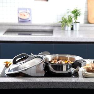 [리퍼] 엑스쿠첸 통5중 멀티쿡 저압냄비 24cm (4L)