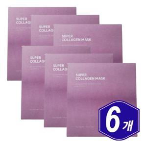 아로셀 슈퍼 콜라겐 마스크 4매 x 6박스 중년 일일 시니어 데일리 시트팩 대용량 팩