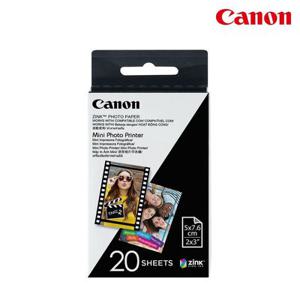 캐논 인스픽 P2 S2 전용 인화지 20매 포토용지 사진용지 스티커 인화지 ZINK