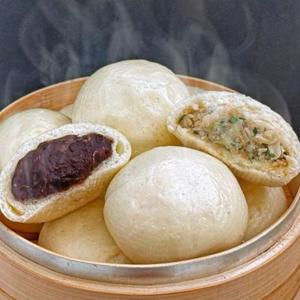 전통 맛집 생야채 국산재료듬뿍~ 통팥 / 야채 쌀 호빵 찐빵