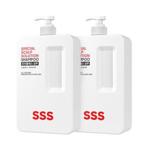 [체험특가]SSS 약산성 탈모샴푸 1350ml 1+1세트 외