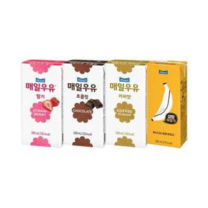 매일 바나나는 원래 맛있다 제로 24팩+딸기/초코/커피우유 24팩 골라담기 (총 48팩)