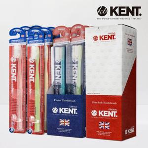 (현대Hmall) 켄트 초극세모 칫솔 12개 (오리지널 클래식/콤팩트) 칫솔모 2종 중 선택