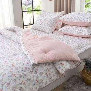플라워왈츠 콜라겐모달 포근한 사계절 꽃무늬 부드러운 봄 겨울 이불 침구 퀸/킹/Q/KK 세트 및 단품
