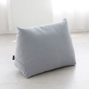 폴랑 등받이 삼각 허리 쿠션 침대 거실 소파 빅 세모 등받침대