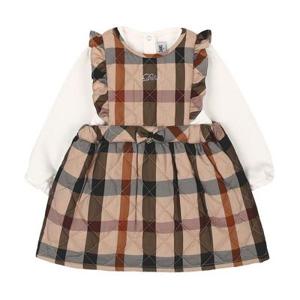 공식  닥스베이비 화섬퀼팅 원피스세트 EUW20VP61M_BG