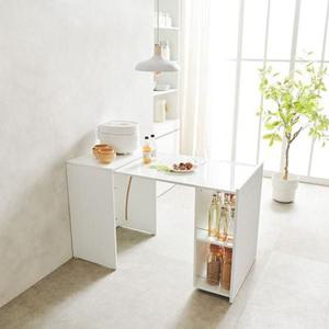 동화속나무 아빌 슬라이딩 접이식 폴딩식탁 확장형 원룸 테이블