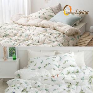 국내생산 품질보장 플로르 순면 알러지케어 친환경 사계절 차렵 이불 베개 패드 세트 SS/Q