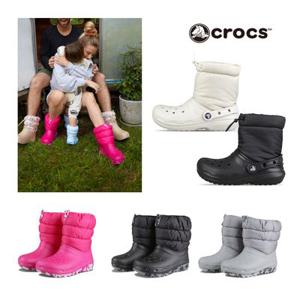 크록스키즈 클래식 네오 퍼프 아동 주니어 겨울 방한 부츠 택일