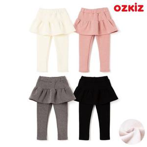 뜻뜻 기모 유아용 여아 치마 레깅스