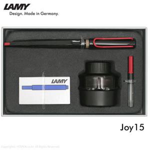 라미 조이15 캘리그라피 만년필 기프트세트(병잉크+카트리지+컨버터)(각인/포장선택)