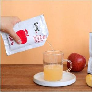 옥삐골 국내산 의성 사과가 통째로 들어간 국내산100% 사과즙