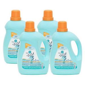 [착한버블] 친환경액체세탁세제 3.1kg 4P